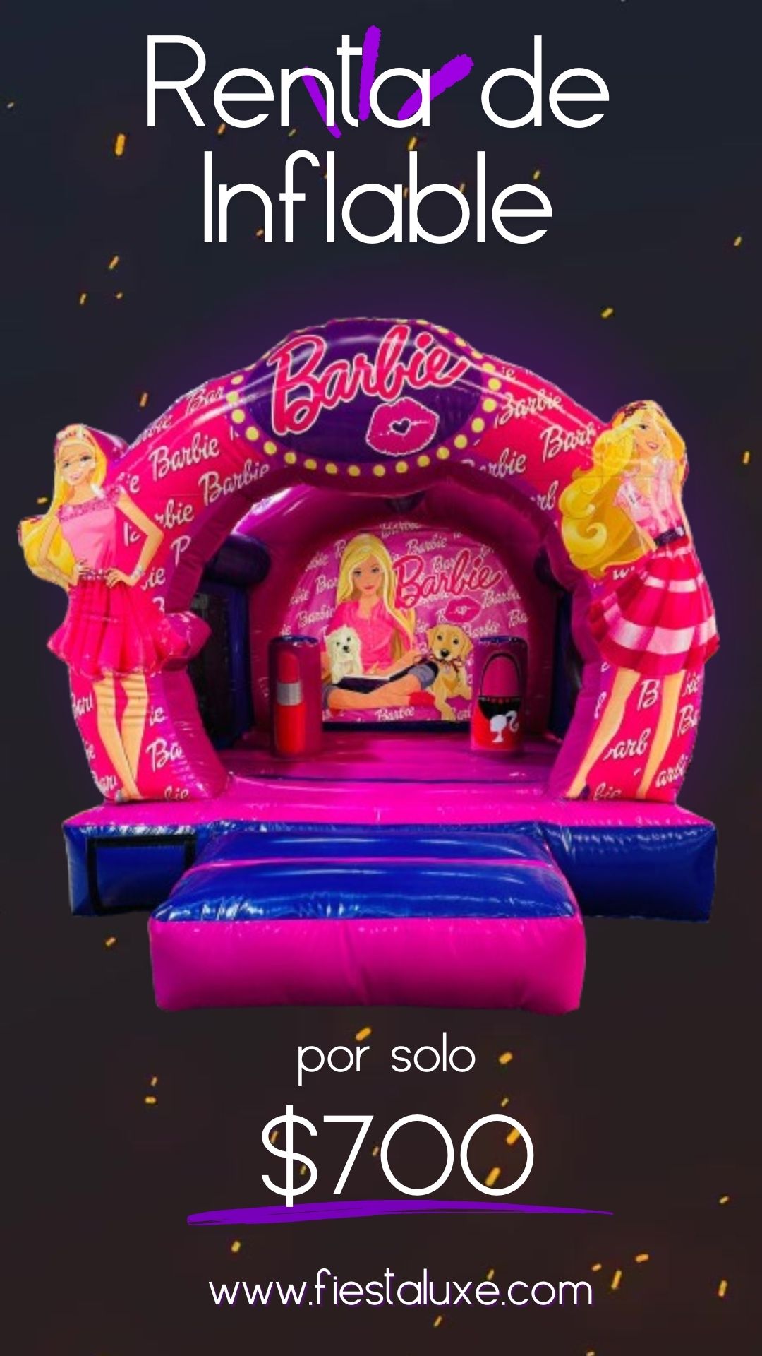 Inflable Barbie