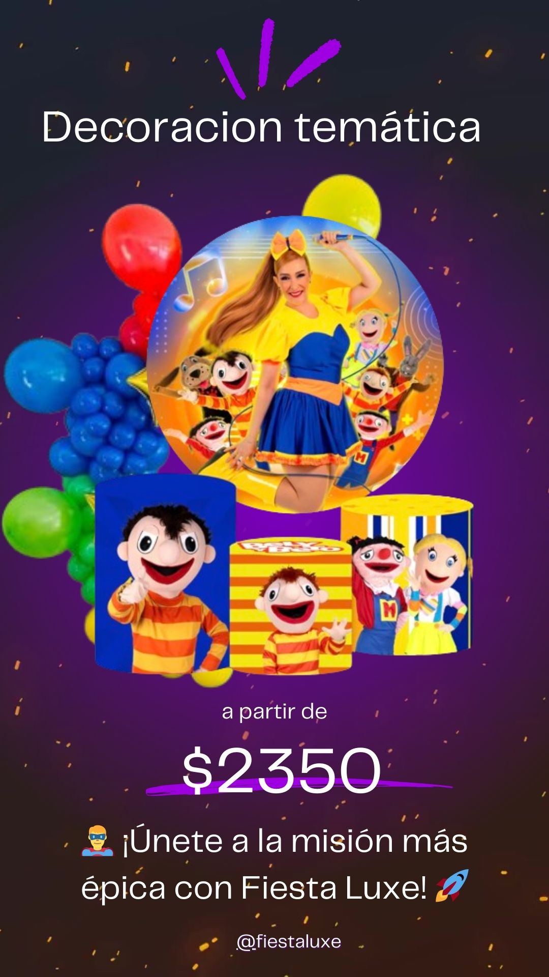 Decoración de Fiesta de Bely y Beto